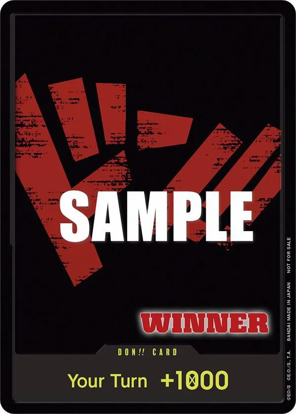 Carta DON!! Card (Tournament Pack Vol. 2) [Winner] (DON-483146)