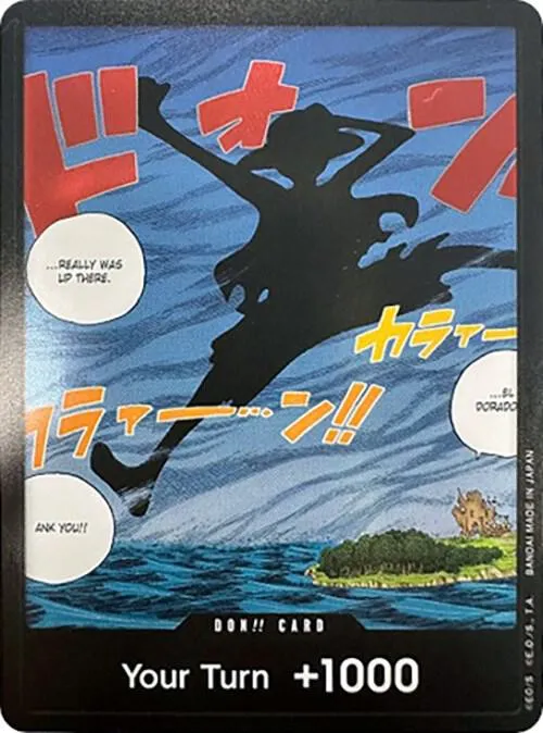 Carta DON!! Card (Silhouette) (Double Pack Set Volume 2) (DON-530119)