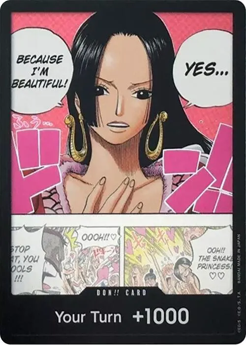 Carta DON!! Card (Boa Hancock) (Double Pack Set Vol. 4) (DON-557078)
