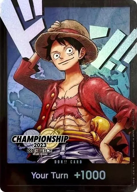 Carta DON!! Card (Monkey.D.Luffy) (2023 World Championship Finals) (DON-561656)