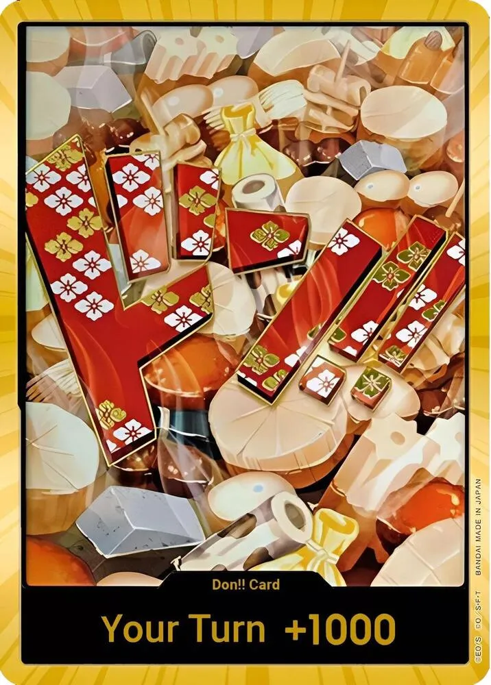 Carta DON!! Card (Oden) (Gold) (DON-586202)