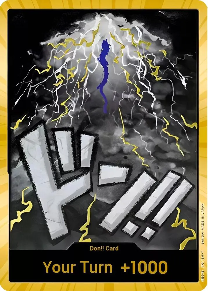 Carta DON!! Card (Kaido) (Gold) (DON-586552)