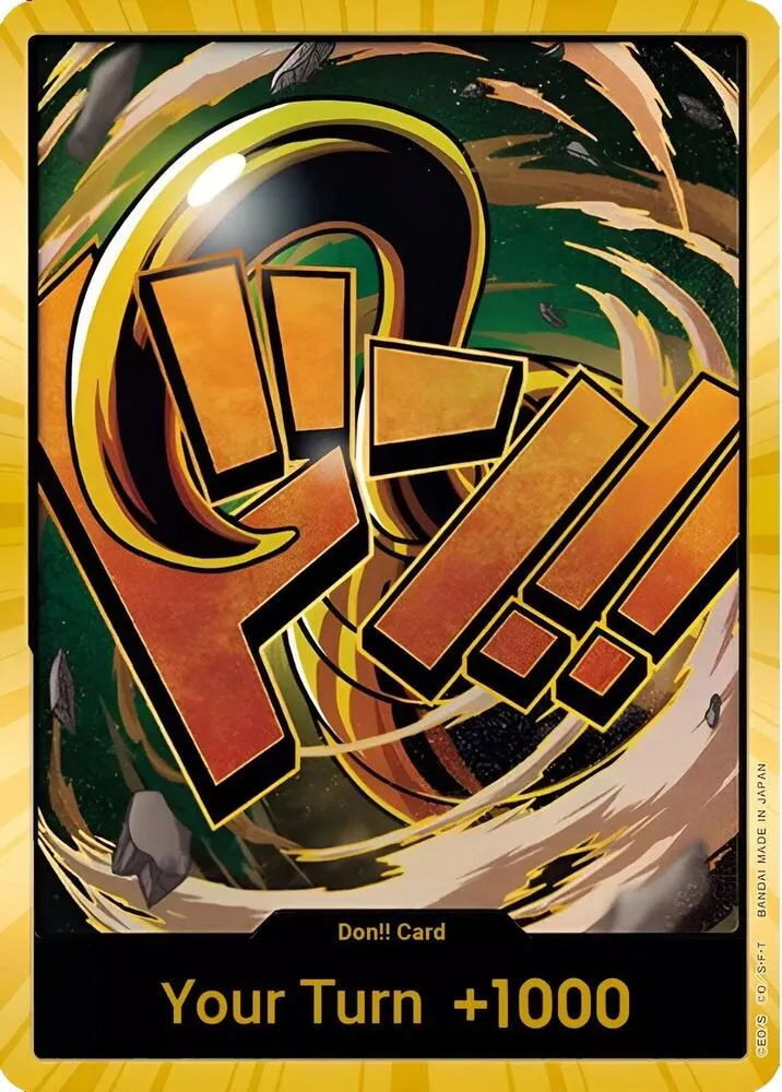 Carta DON!! Card (Crocodile) (Gold) (DON-586553)