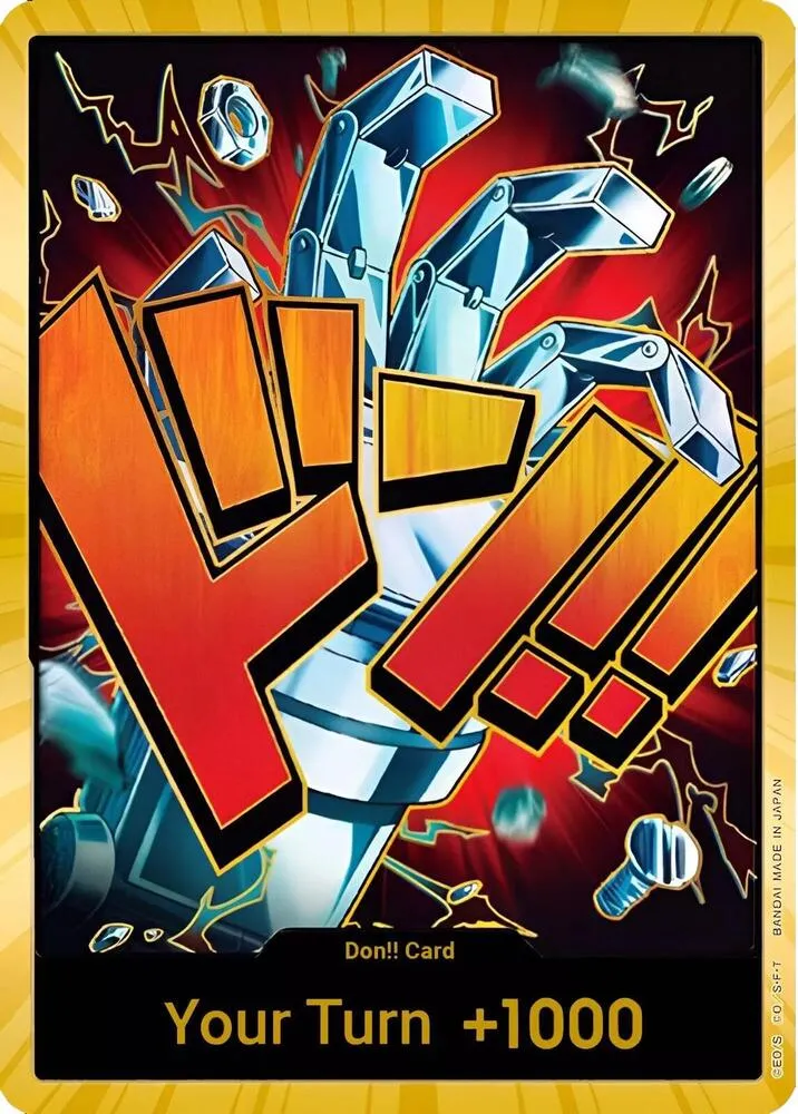 Carta DON!! Card (Eustass "Captain" Kid) (Gold) (DON-586557)