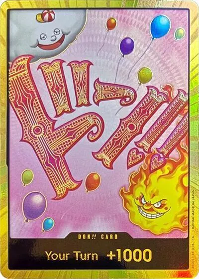 Carta DON!! Card (Big Mom) (Gold) (DON-587954)