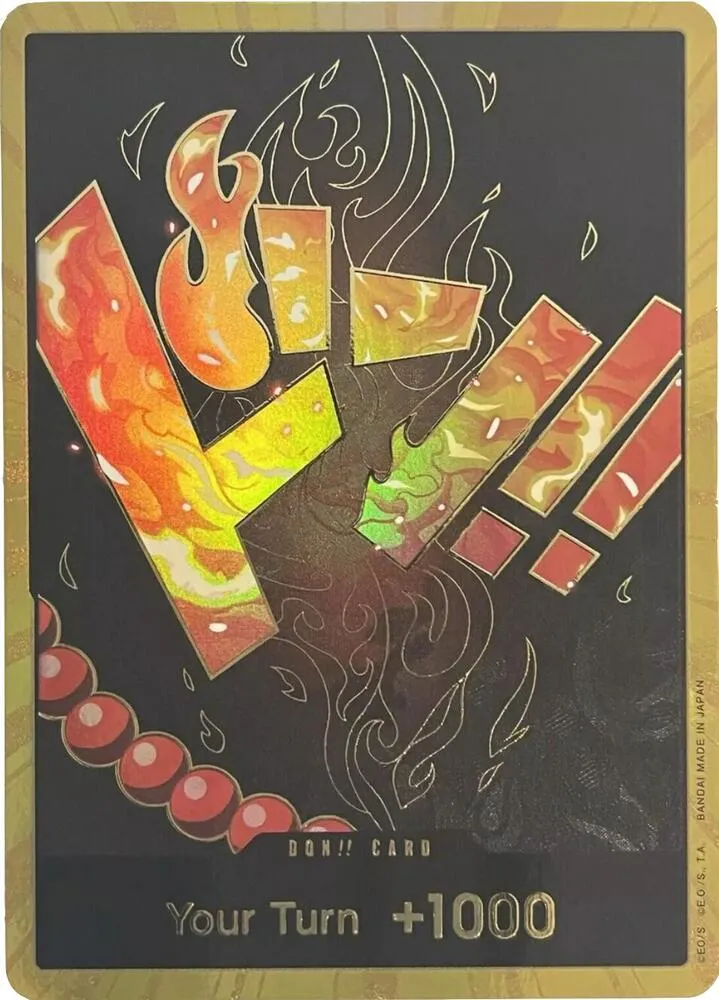 Carta DON!! Card (Ace) (Gold) (DON-587957)