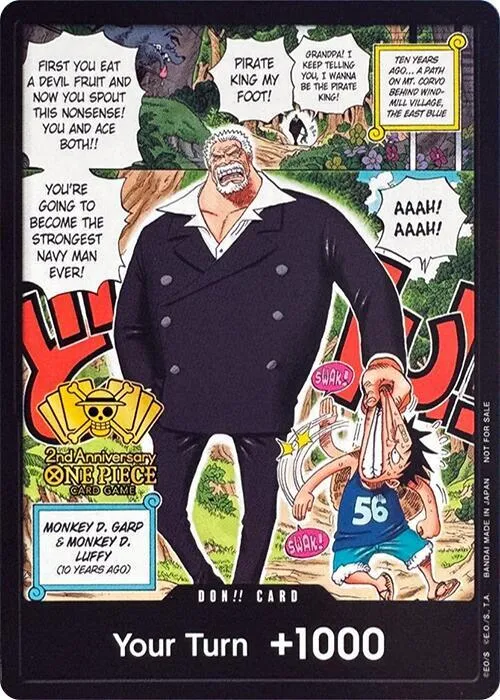 Carta DON!! Card (2nd Anniversary Tournament) (DON-600706)