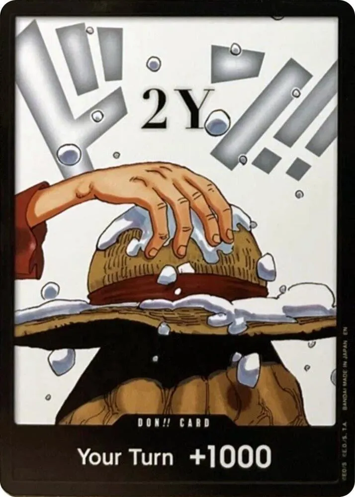 Carta DON!! Card (2Y) (Double Pack Set Vol. 8) (DON-651174)