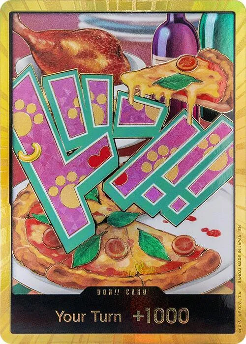Carta DON!! Card (Bonney) (Gold) (DON-655112)