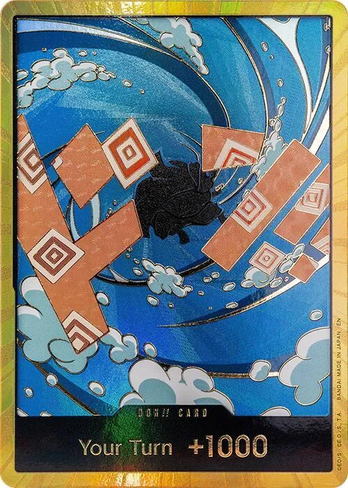 Carta DON!! Card (Jinbe) (Gold) (DON-655134)