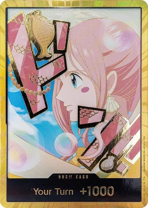 Carta DON!! Card (Shirahoshi) (Gold) (DON-655514)