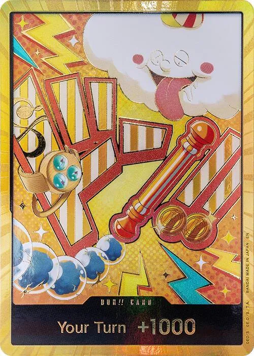 Carta DON!! Card (Nami) (Gold) (DON-655899)