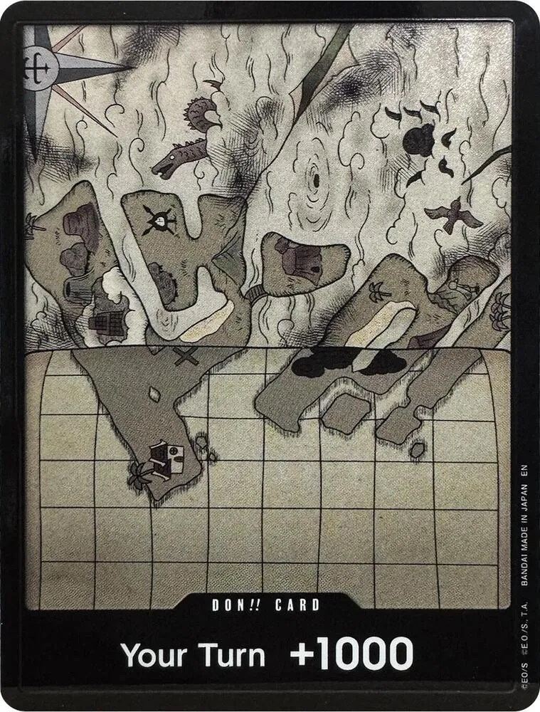 Carta DON!! Card (Sky Island Map) (Double Pack Set Vol. 10) (DON-689811)