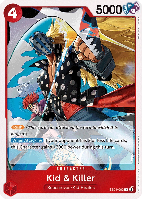 Carta Kid & Killer (EB01-003)