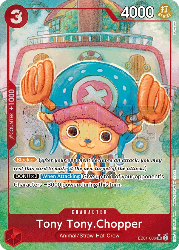 Carta Tony Tony.Chopper (EB01-006)