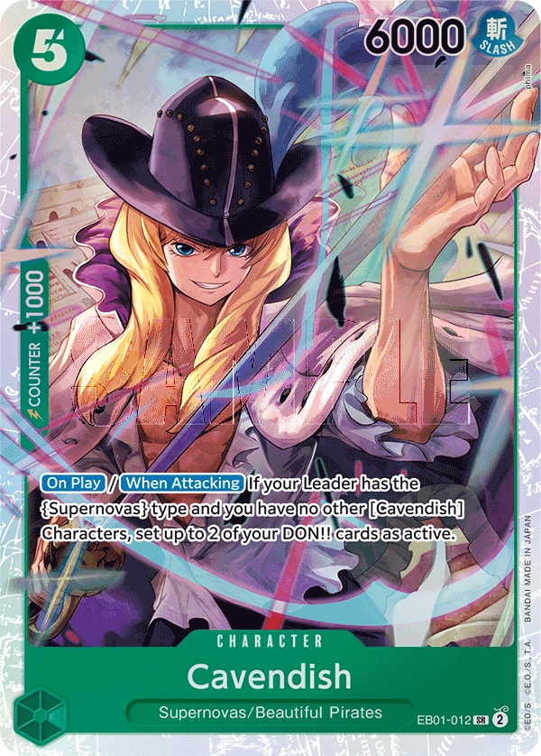Carta Cavendish (EB01-012)