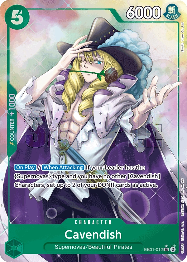 Carta Cavendish (EB01-012)