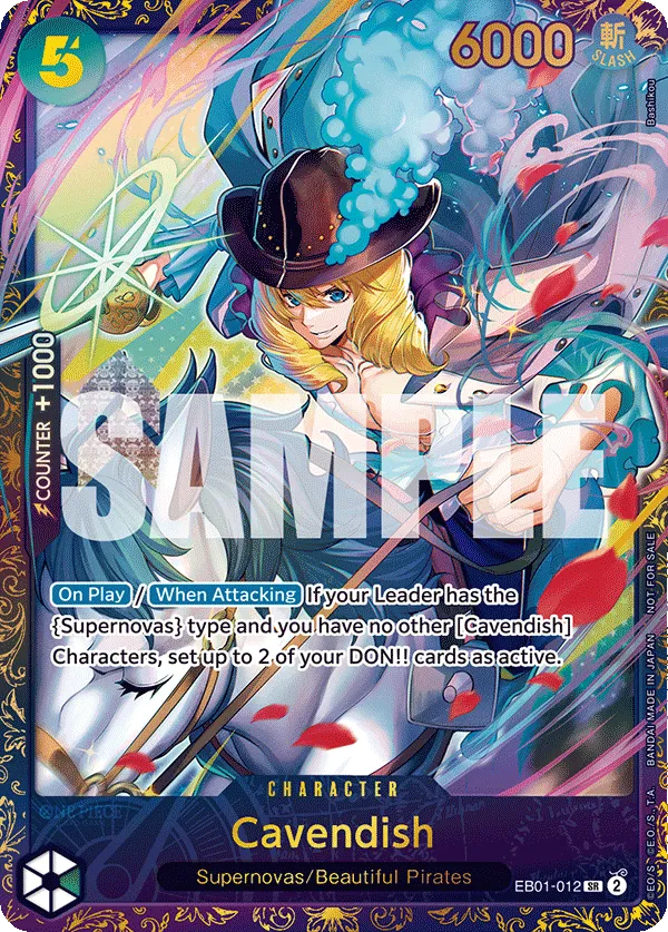 Carta Cavendish (EB01-012)