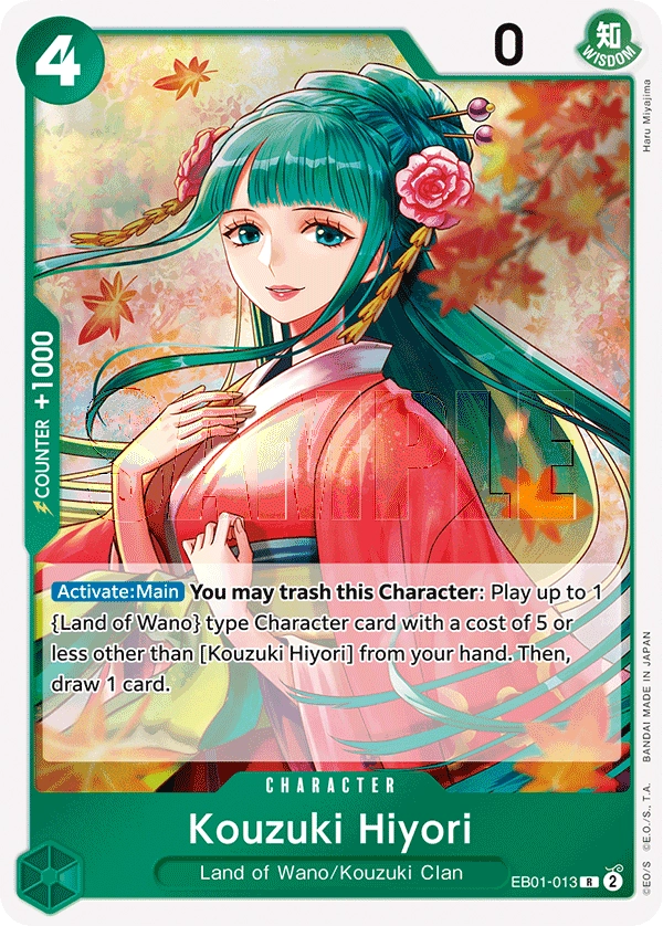 Carta Kouzuki Hiyori (EB01-013)