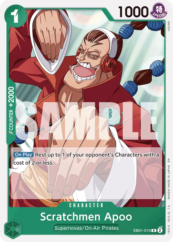 Carta Scratchmen Apoo (EB01-015)