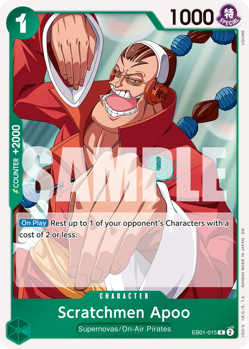 Carta Scratchmen Apoo (EB01-015)