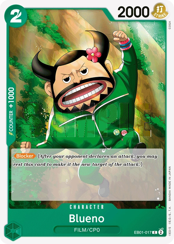 Carta Blueno (EB01-017)