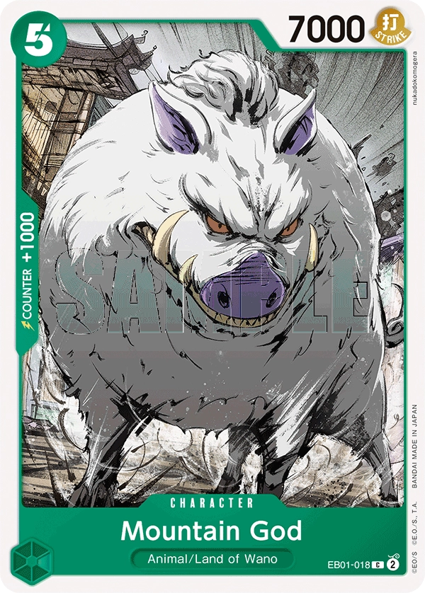 Carta Mountain God (EB01-018)