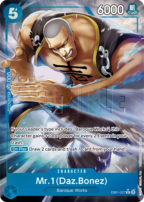 Carta Mr.1(Daz.Bonez) (EB01-027)