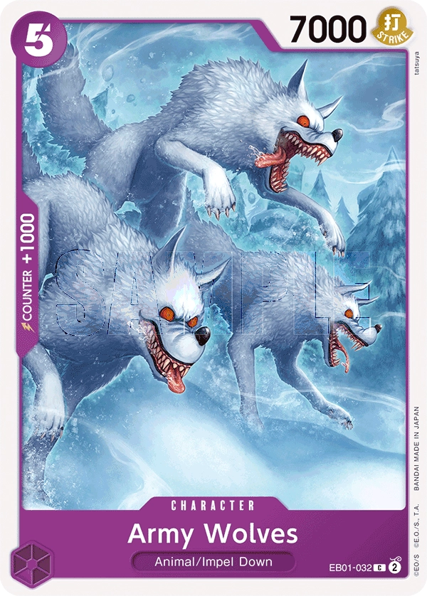Carta Army Wolves (EB01-032)