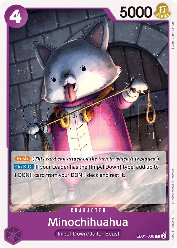 Carta Minochihuahua (EB01-036)