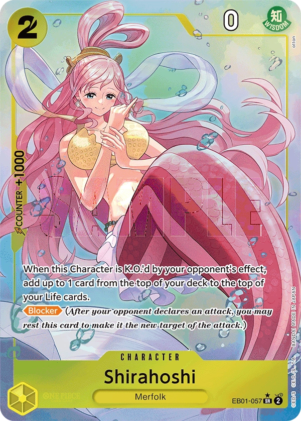 Carta Shirahoshi (EB01-057)