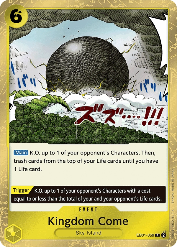 Carta Kingdom Come (EB01-059)