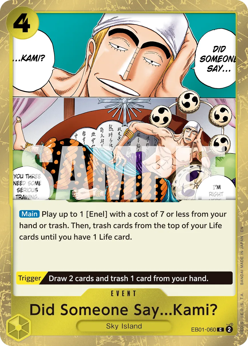 Carta Did Someone Say...Kami? (EB01-060)