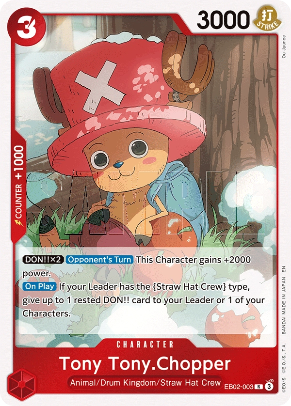 Carta Tony Tony.Chopper (EB02-003)