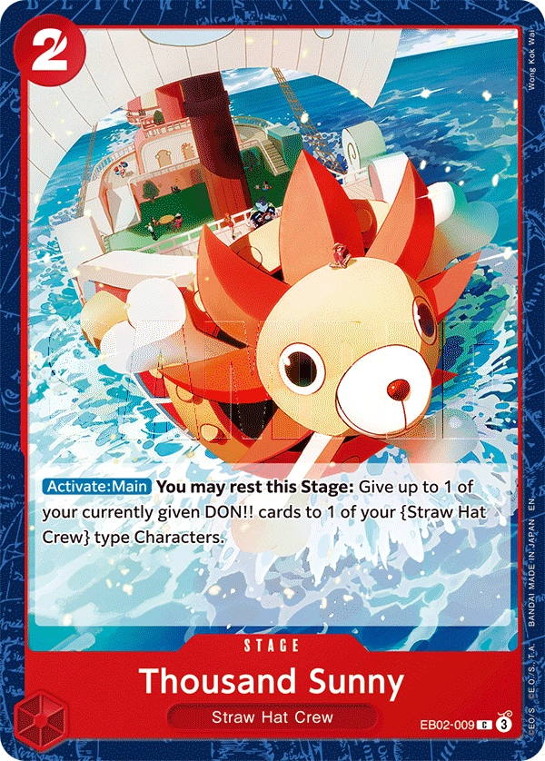 Carta Thousand Sunny (EB02-009)