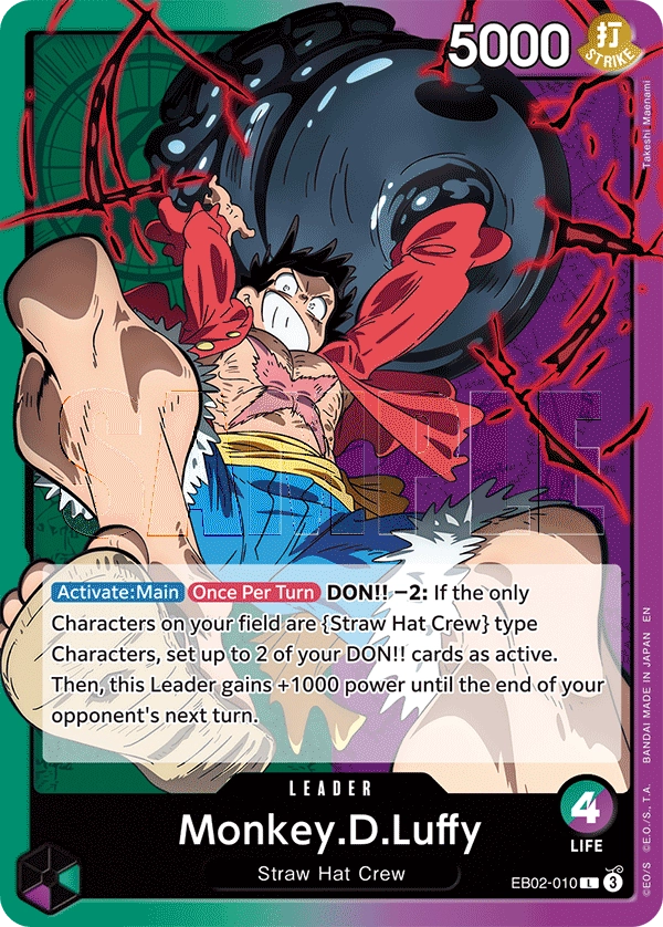 Carta Monkey.D.Luffy (EB02-010)
