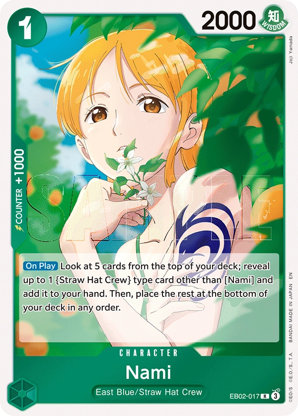 Carta Nami (EB02-017)