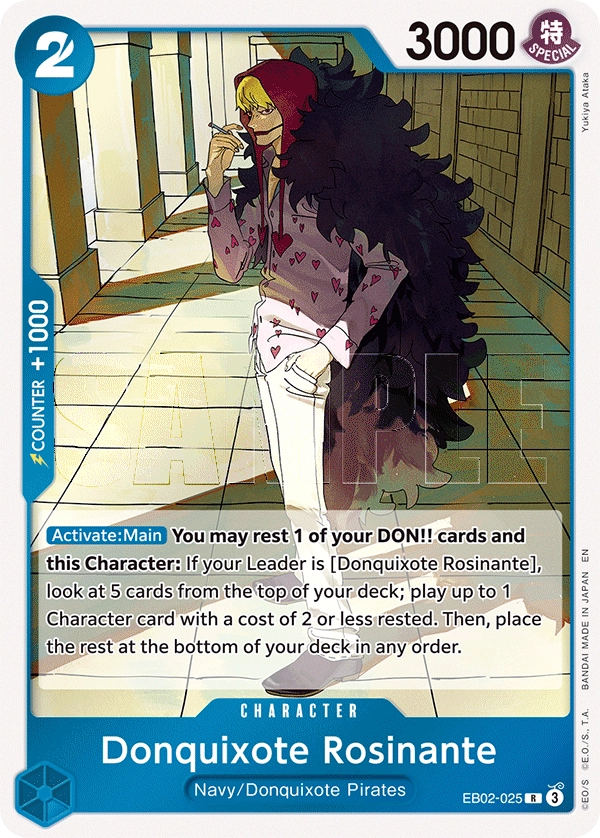 Carta Donquixote Rosinante (EB02-025)
