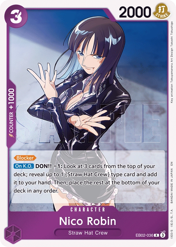 Carta Nico Robin (EB02-036)