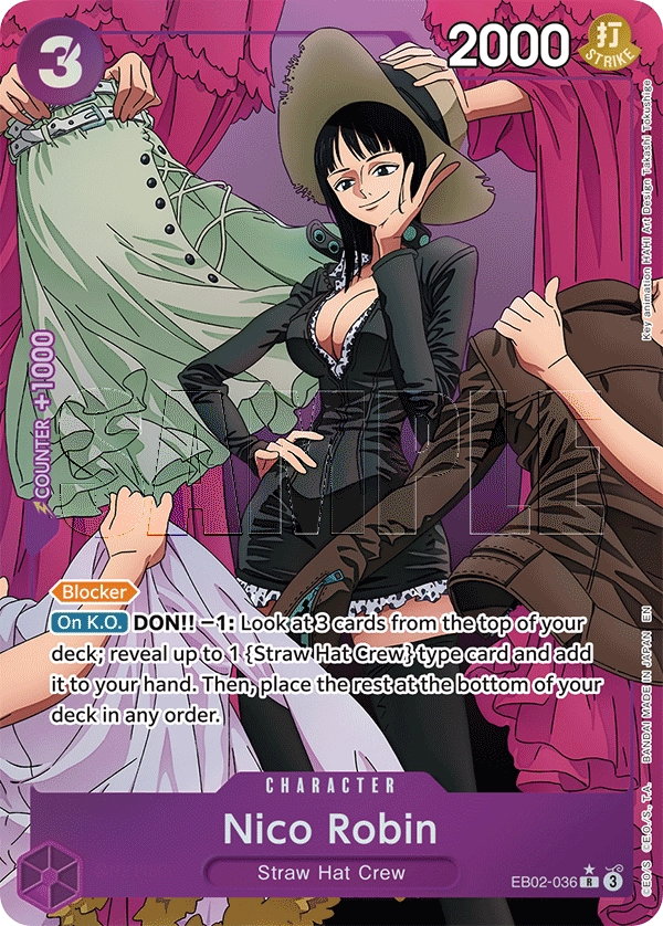 Carta Nico Robin (EB02-036)