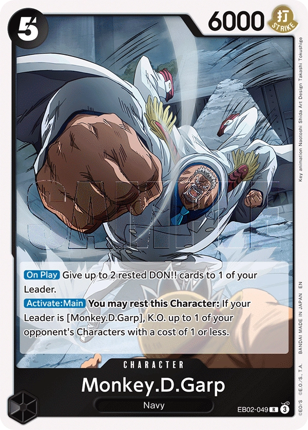 Carta Monkey.D.Garp (EB02-049)