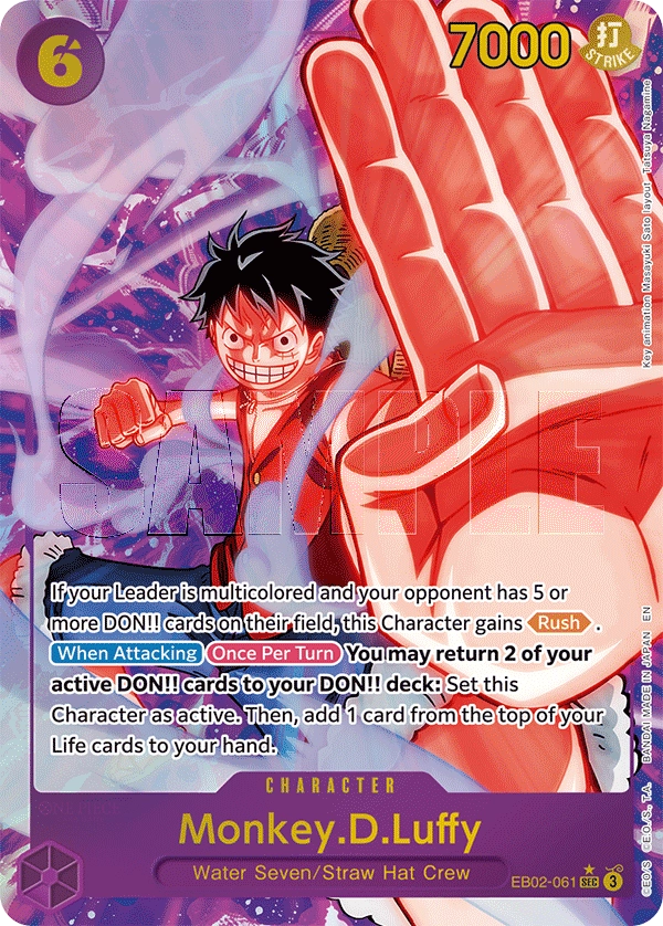 Carta Monkey.D.Luffy (EB02-061)