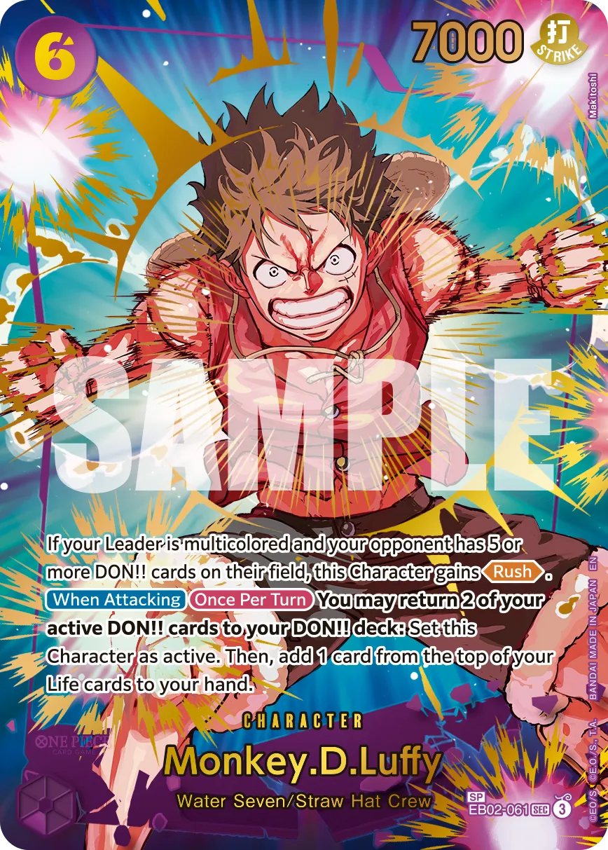 Carta Monkey.D.Luffy (EB02-061)