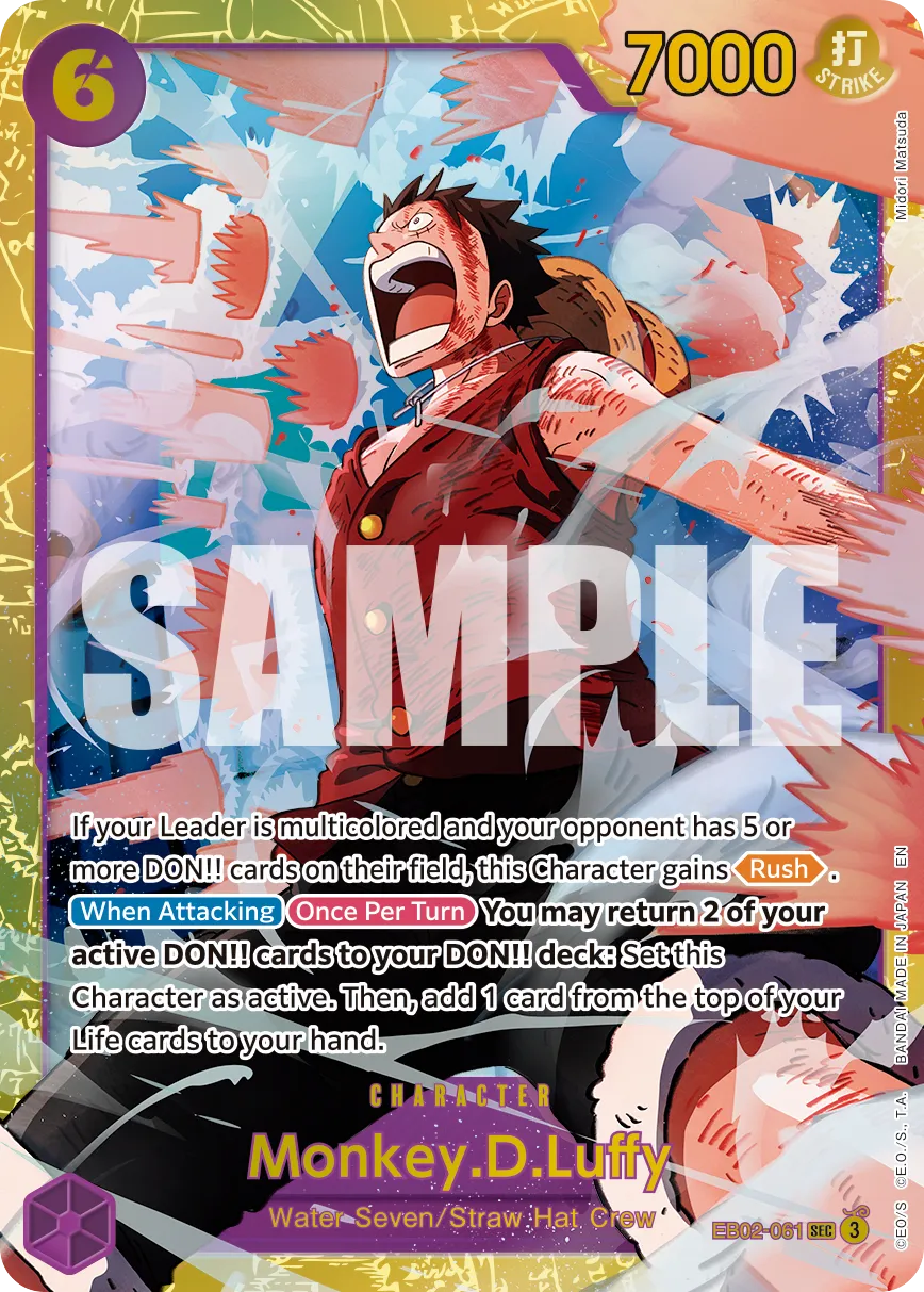 Carta Monkey.D.Luffy (EB02-061)