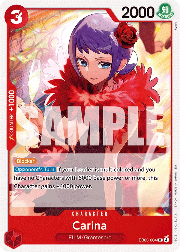 Carta Carina (EB03-004)