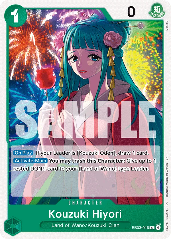 Carta Kouzuki Hiyori (EB03-016)