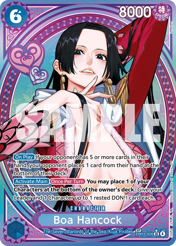 Carta Boa Hancock (EB03-026)