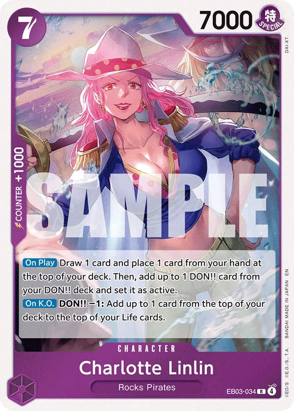 Carta Charlotte Linlin (EB03-034)