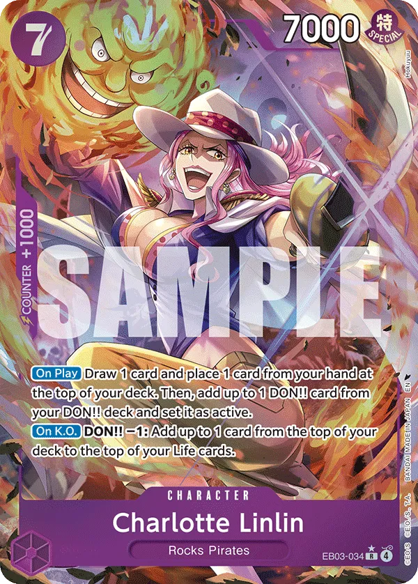 Carta Charlotte Linlin (EB03-034)