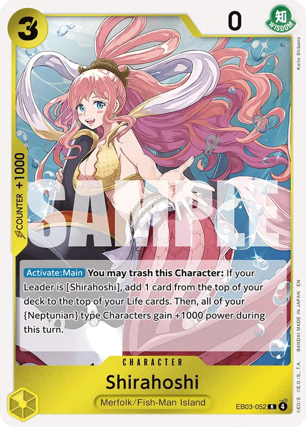 Carta Shirahoshi (EB03-052)
